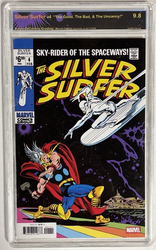 Silver surfer graded - #4, 9.8