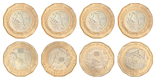 Mexico pesos 4 - mexico,
