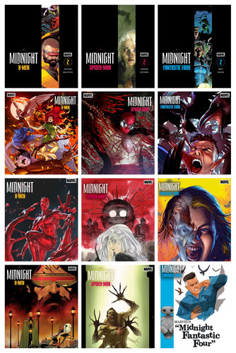Marvel midnight spider man - midnight, spider-man